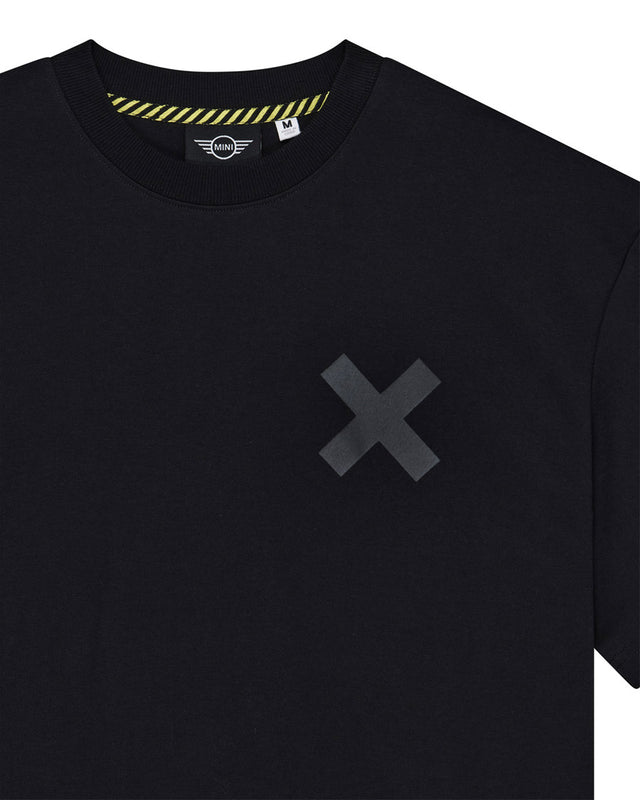 Camiseta Loose Fit Surbiton Address MINI - Preta