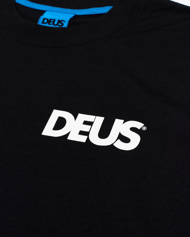Camiseta Box Fit Los Angeles Surf Address - Preto