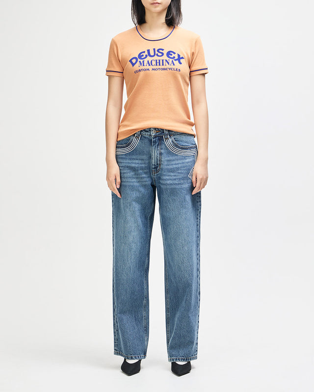 Camiseta Lost World - Laranja