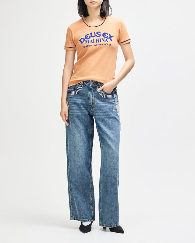 Camiseta Lost World - Laranja