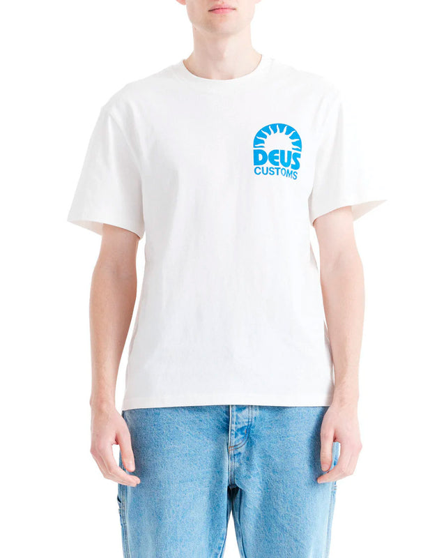 Camiseta Box Fit Melodies - Branca