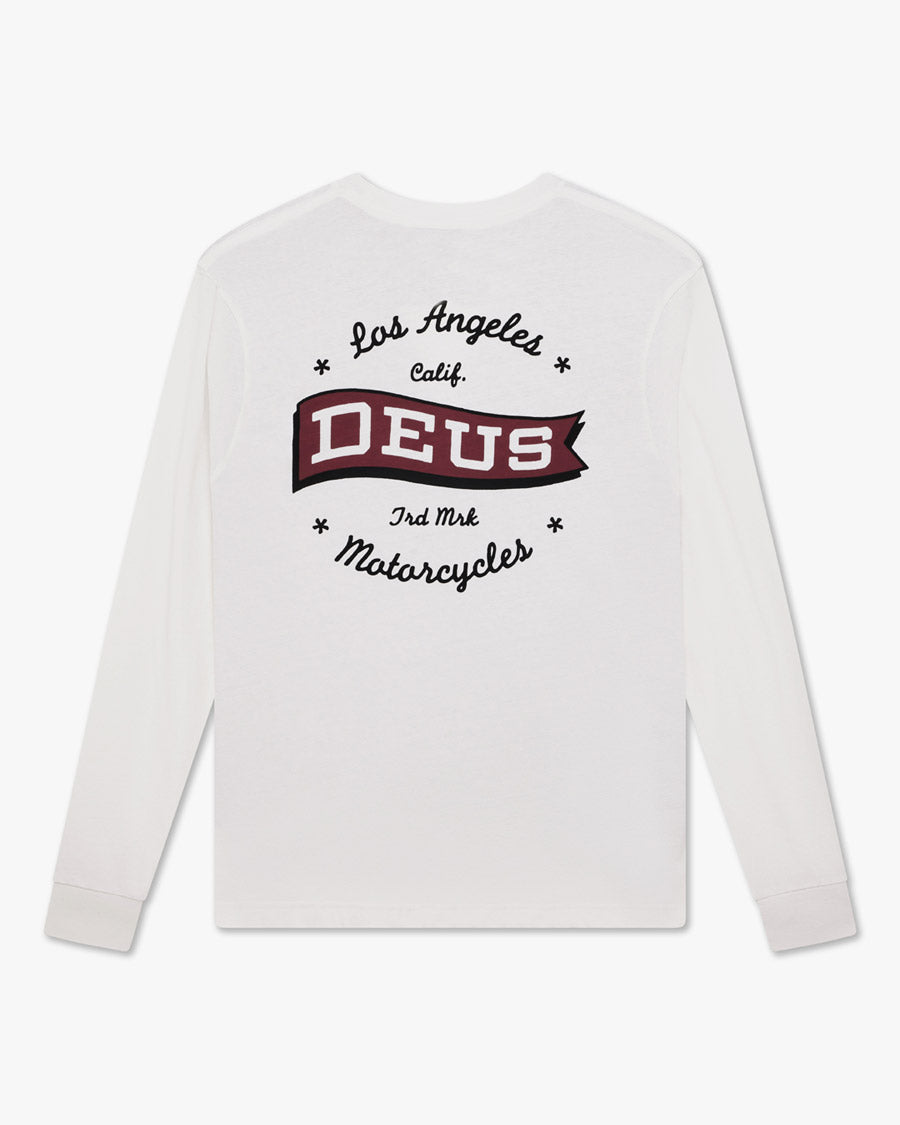 Camiseta Regular Fit Manga Longa Momento - Off White – Deus Ex