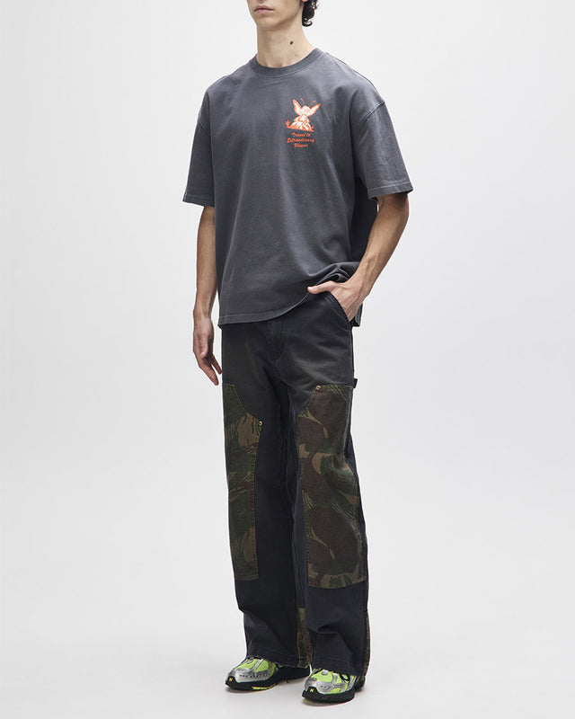 Camiseta Oversized 24H - Chumbo