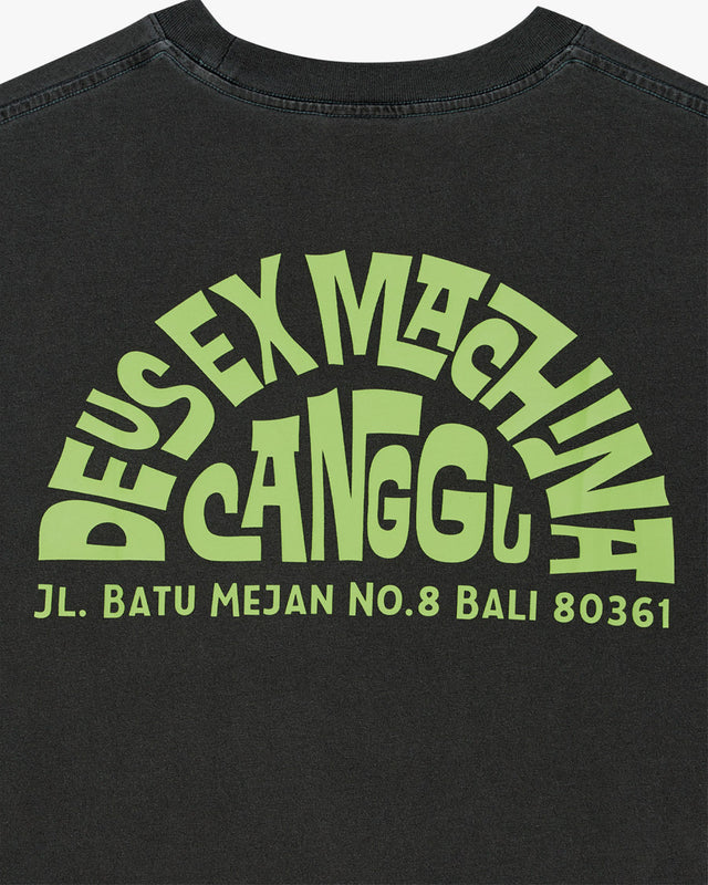 Camiseta Oversized Canggu Sign - Preta