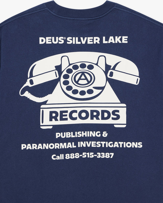 Camiseta Oversized Dial Tone - Marinho