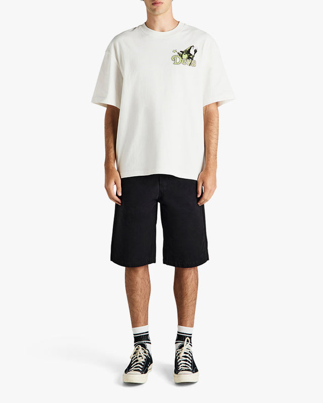 Camiseta Oversized Mystical Machine - Off White