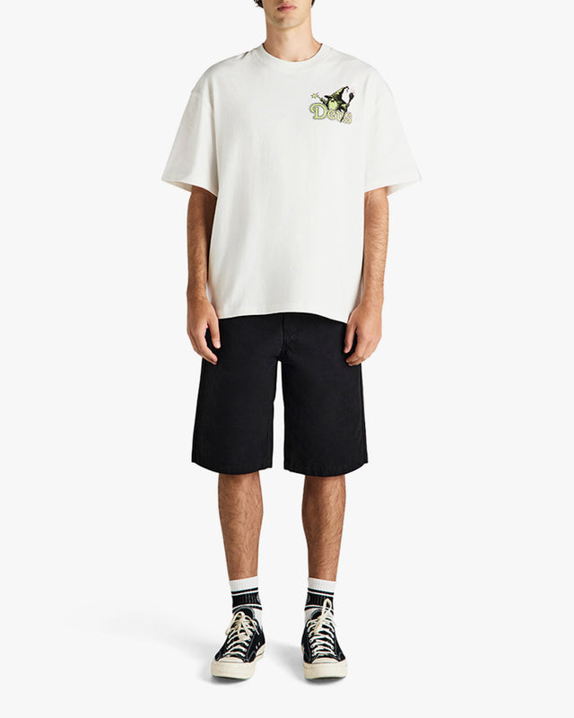 Camiseta Oversized Mystical Machine - Off White
