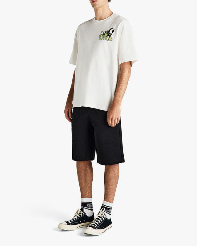 Camiseta Oversized Mystical Machine - Off White