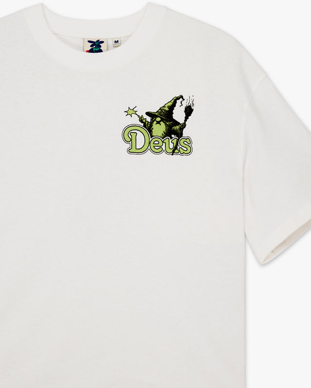 Camiseta Oversized Mystical Machine - Off White