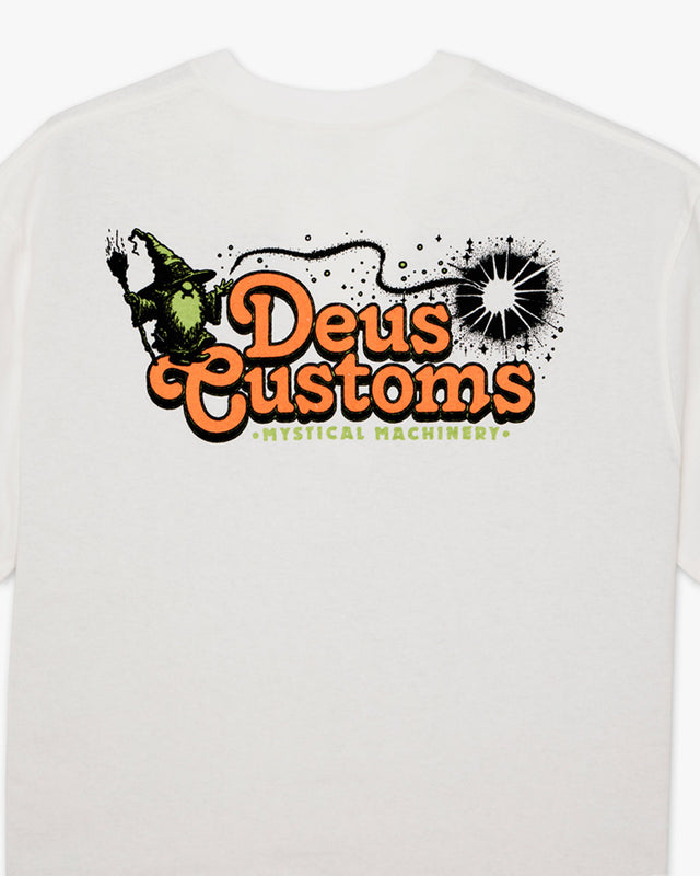 Camiseta Oversized Mystical Machine - Off White