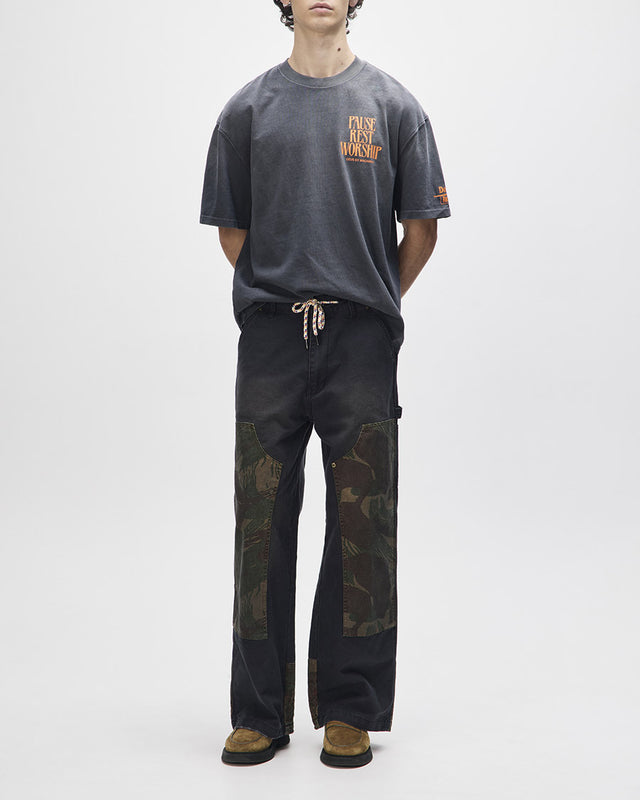 Camiseta Oversized Noise Complaint - Chumbo