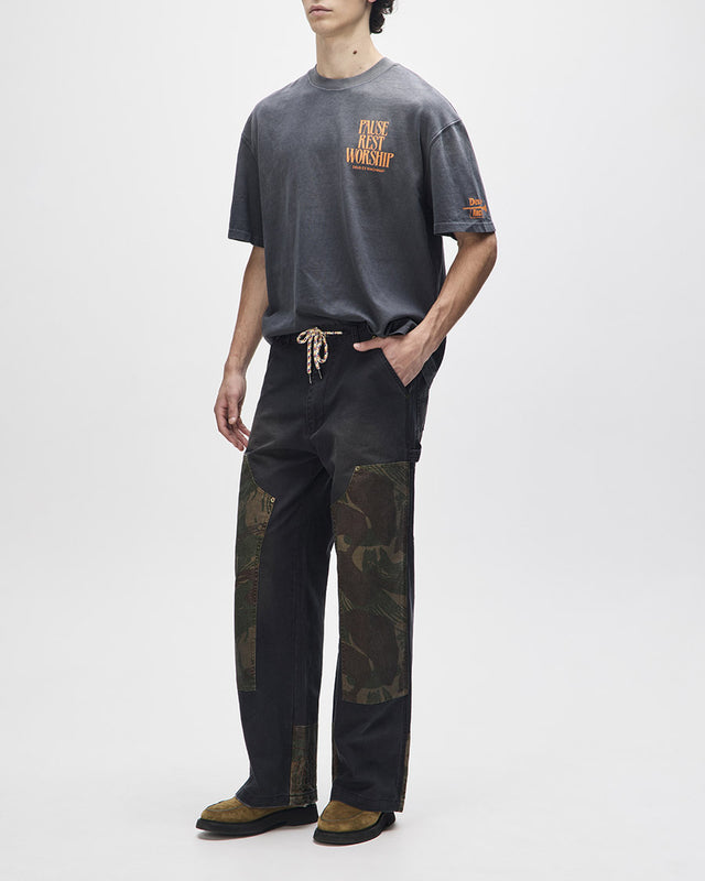 Camiseta Oversized Noise Complaint - Chumbo