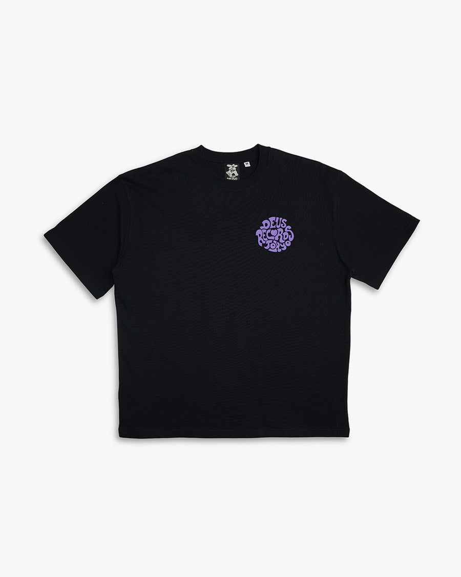 Camiseta Records Oversized Paradigm - Preta – Deus Ex Machina Brasil
