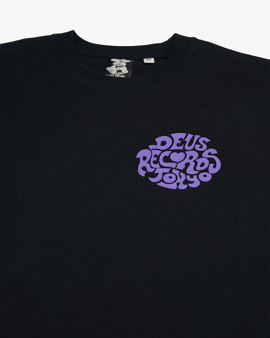 Camiseta Records Oversized Paradigm - Preta – Deus Ex Machina Brasil