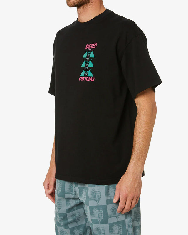 Camiseta Oversized Posy - Chumbo