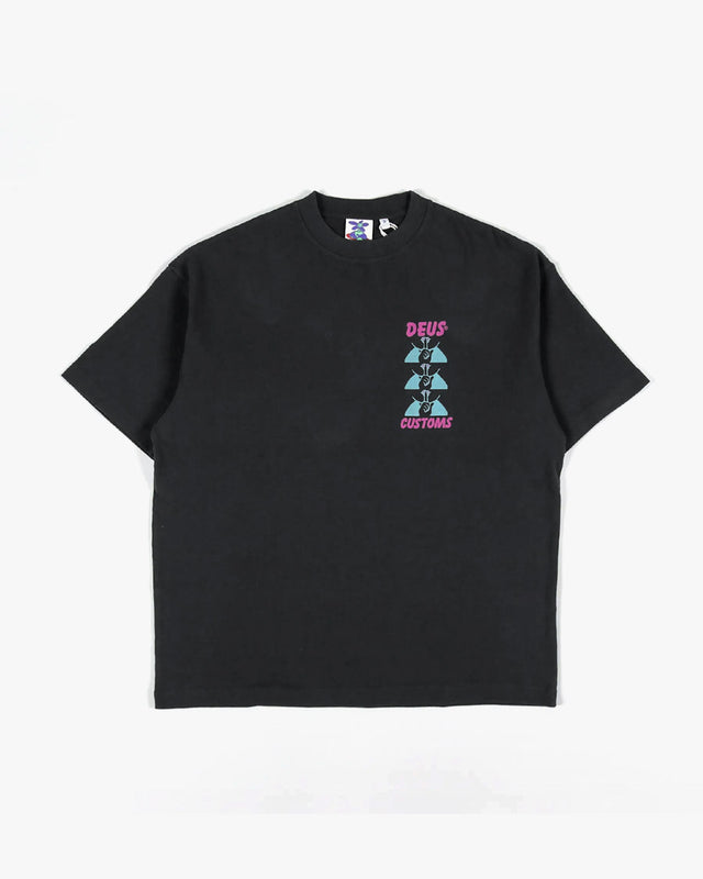 Camiseta Oversized Posy - Chumbo