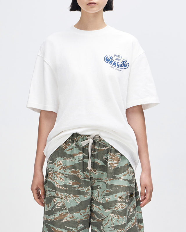 Camiseta Oversized Ruff And Smooth - Off White