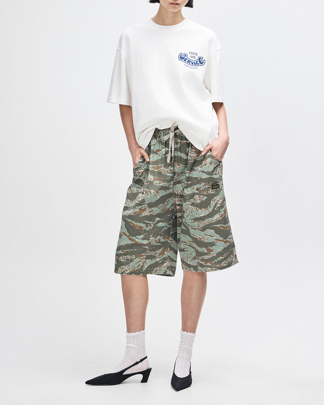 Camiseta Oversized Ruff And Smooth - Off White