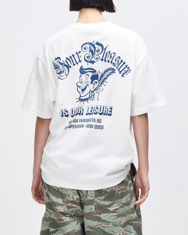Camiseta Oversized Ruff And Smooth - Off White