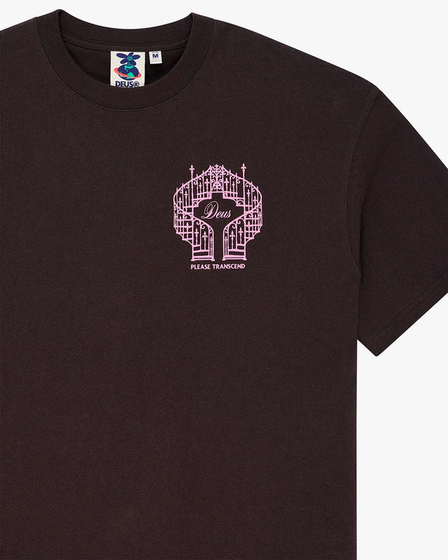Camiseta Oversized Upstairs - Chumbo