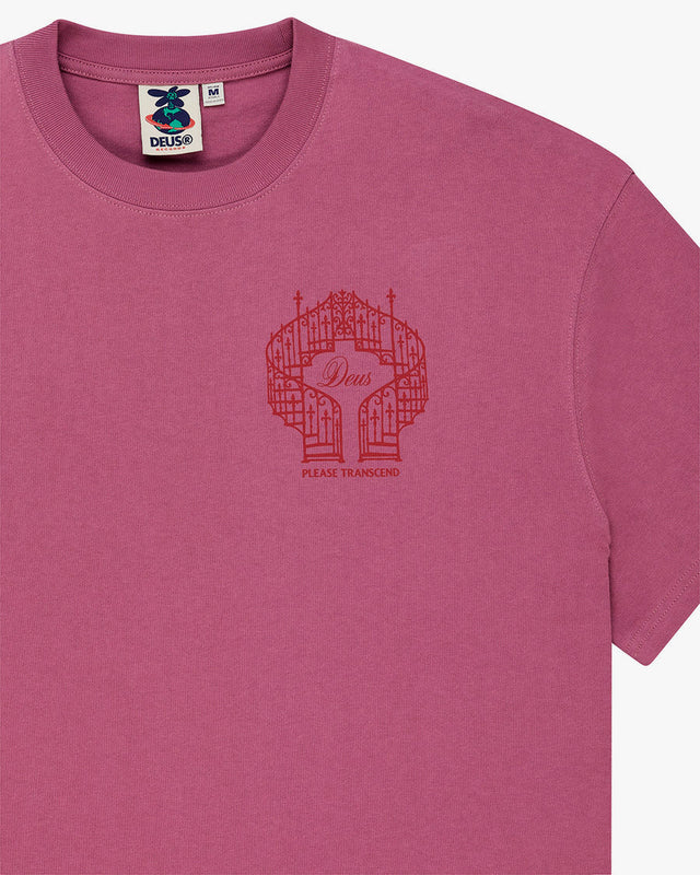 Camiseta Oversized Upstairs - Rosa