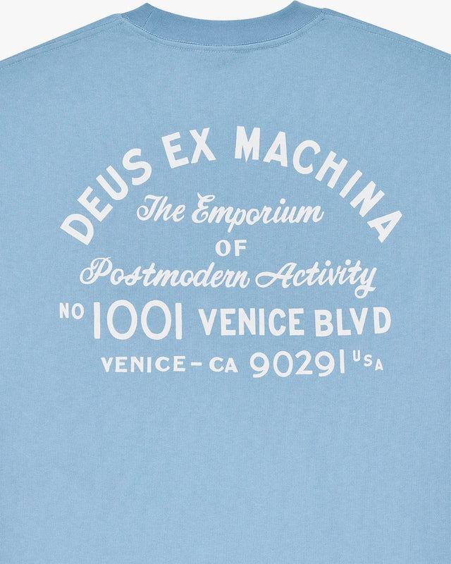 Camiseta Oversized Venice Sing - Azul