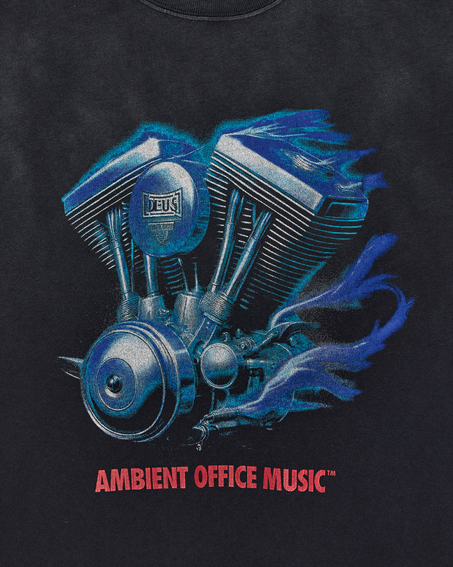 Camiseta Vintage Fit Productive Hum - Chumbo