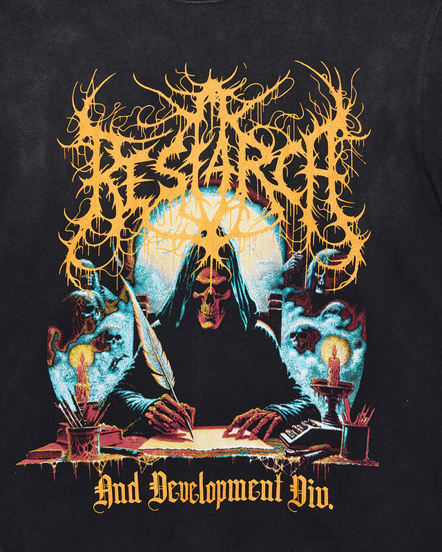 Camiseta Vintage Fit R&D - Chumbo