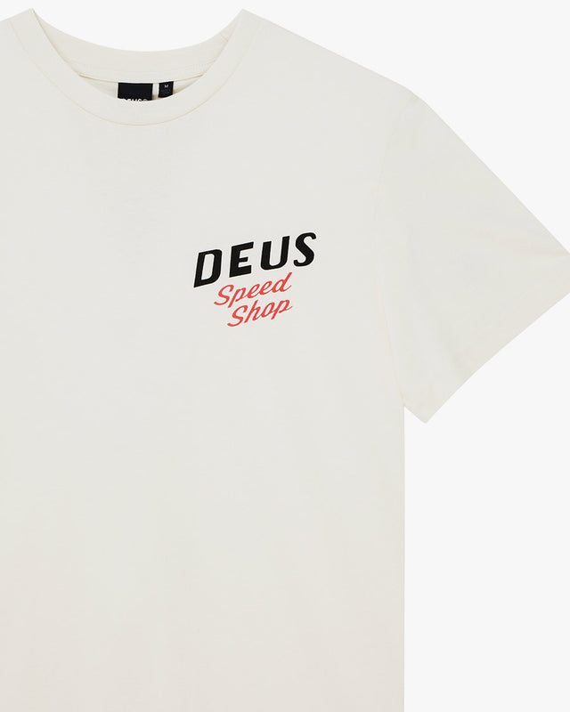 Camiseta Regular Fit Dogleg - Dirty White