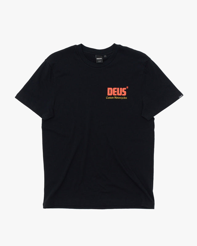 Camiseta Regular Fit Drop Down - Preta