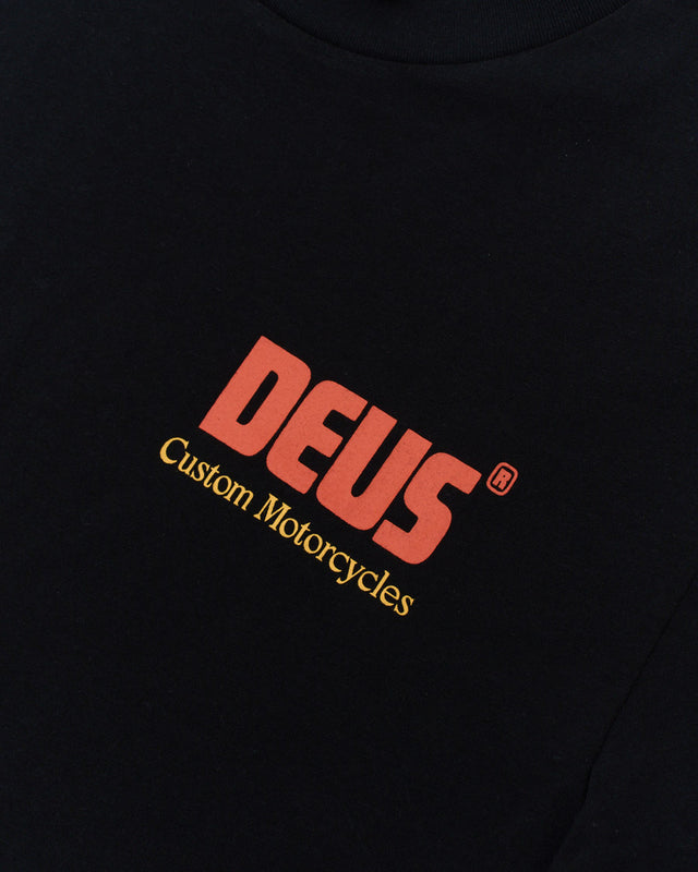 Camiseta Regular Fit Drop Down - Preta