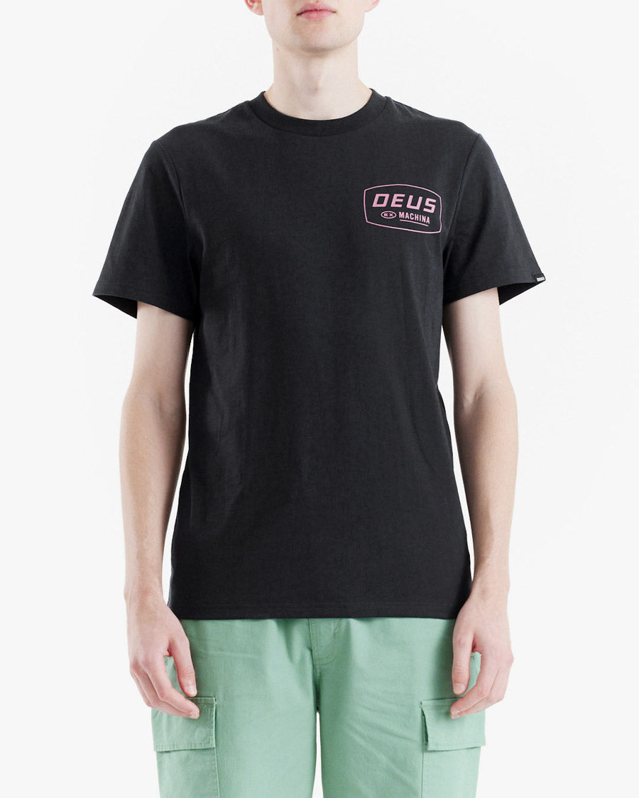 Camiseta Regular Fit Expo - Preta – Deus Ex Machina Brasil