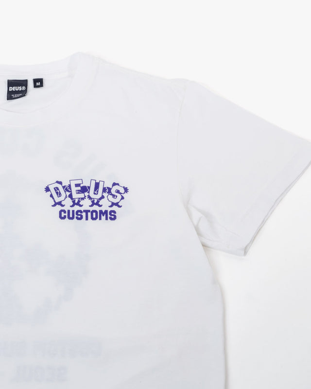 Camiseta Regular Fit Fancy Pansy - Off White