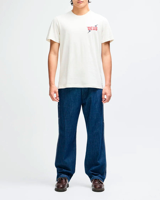 Camiseta Regular Fit Global Spark - Off White