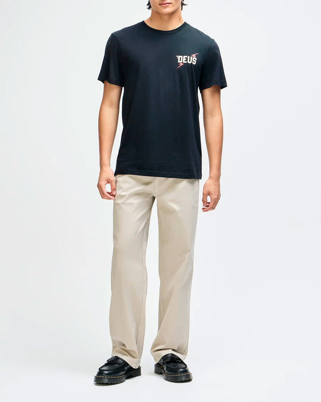 Camiseta Regular Fit Global Spark - Preta