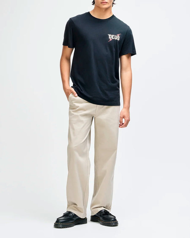 Camiseta Regular Fit Global Spark - Preta