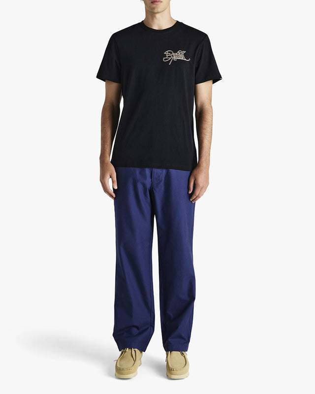 Camiseta Regular Fit Hyperdrive - Preta