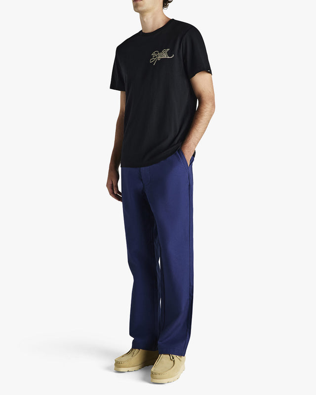 Camiseta Regular Fit Hyperdrive - Preta