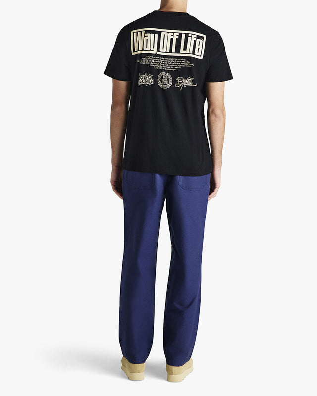 Camiseta Regular Fit Hyperdrive - Preta