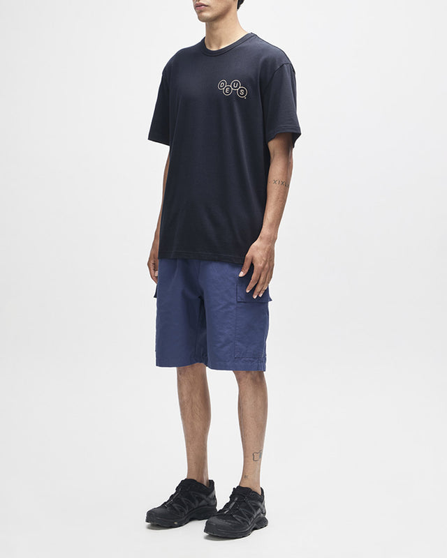 Camiseta Regular Fit Mechanism - Preta