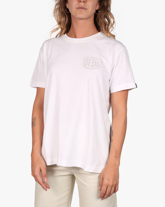 Camiseta Classics Feminina Motorcycles SP ADD - Branca