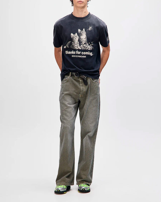 Camiseta Regular Fit Ostinato - Chumbo