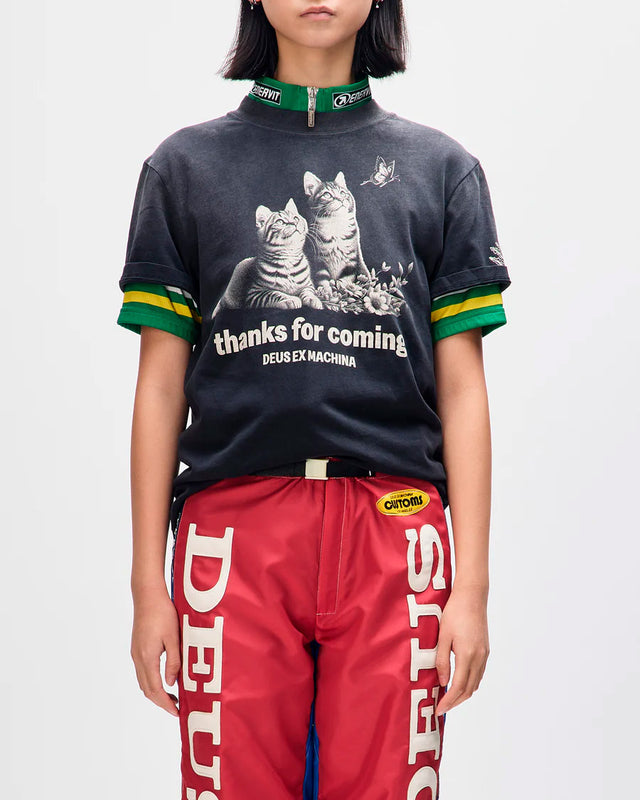 Camiseta Regular Fit Ostinato - Chumbo