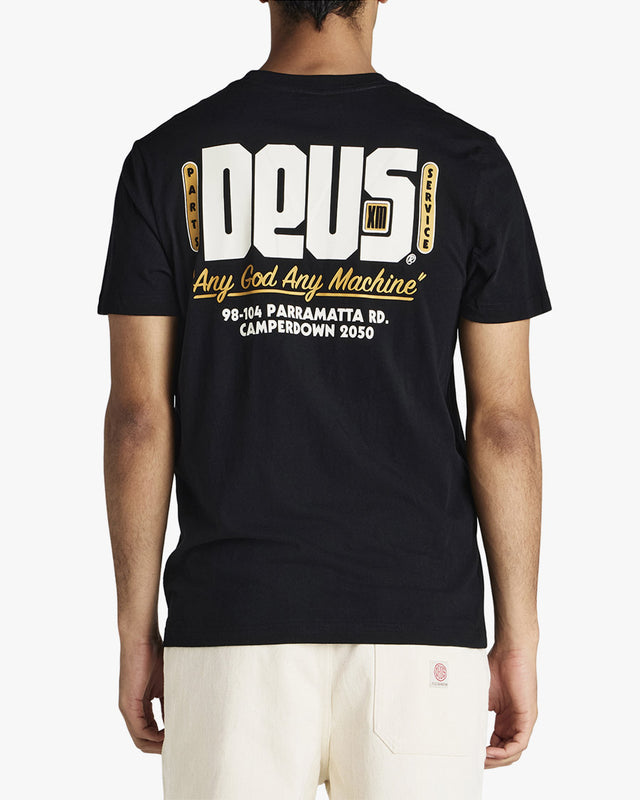 Camiseta Regular Fit Outage - Preta
