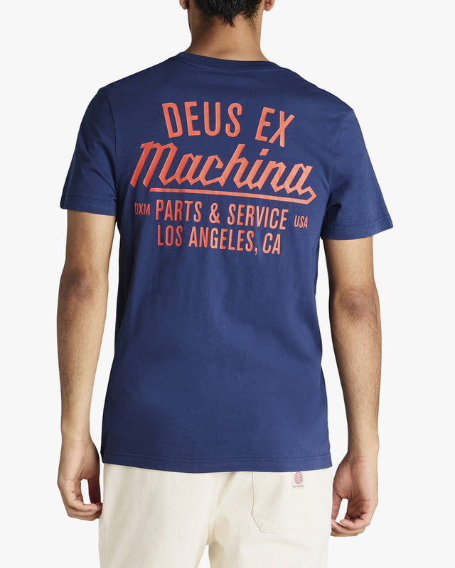 Camiseta Regular Fit Overbite - Azul