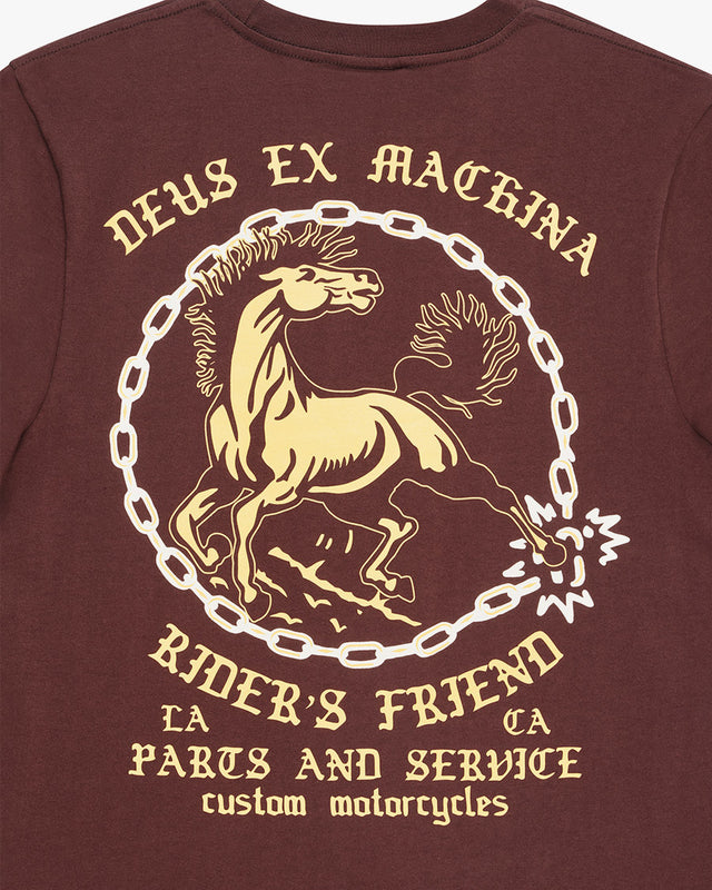 Camiseta Regular Fit Unchained - Marrom