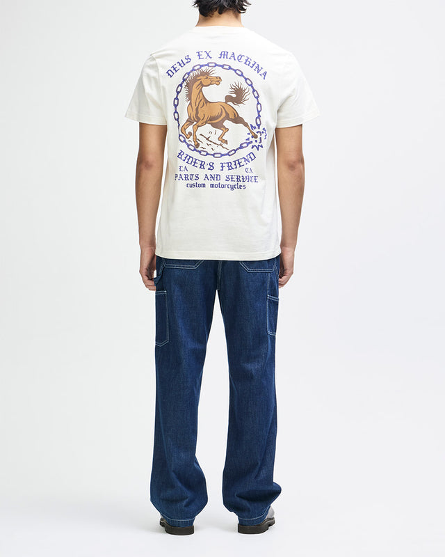 Camiseta Regular Fit Unchained - Off White