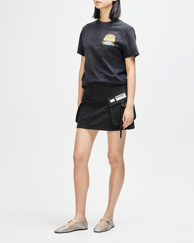Camiseta Slim Fit Daphne - Chumbo