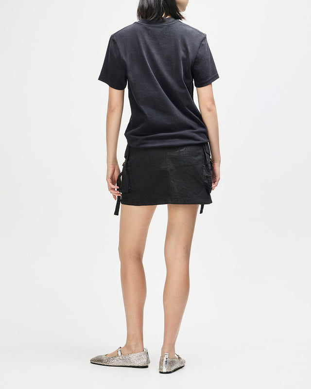 Camiseta Slim Fit Daphne - Chumbo