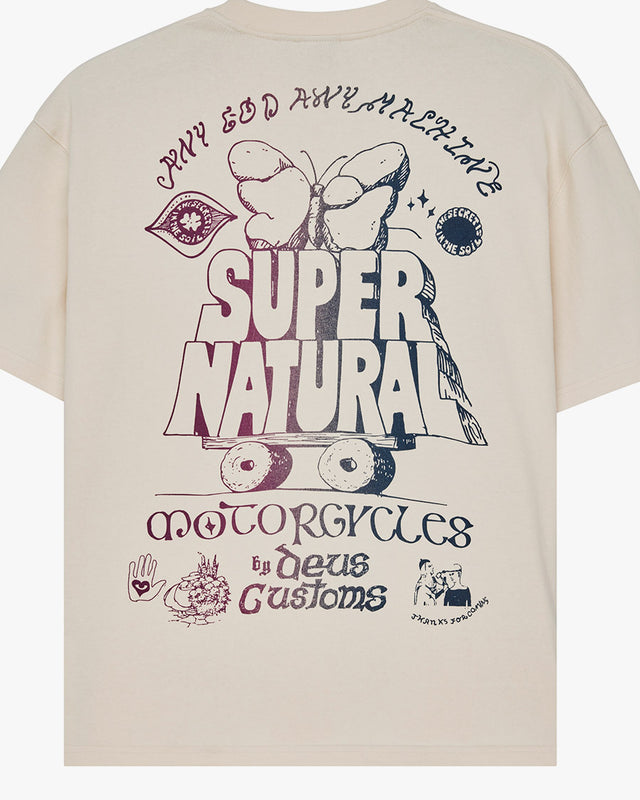 Camiseta Oversized Temple Torque - Off White